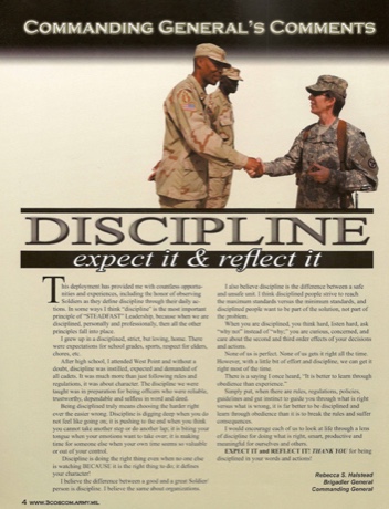 Discipline